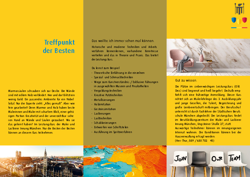 Flyer Leistungskurs 2024